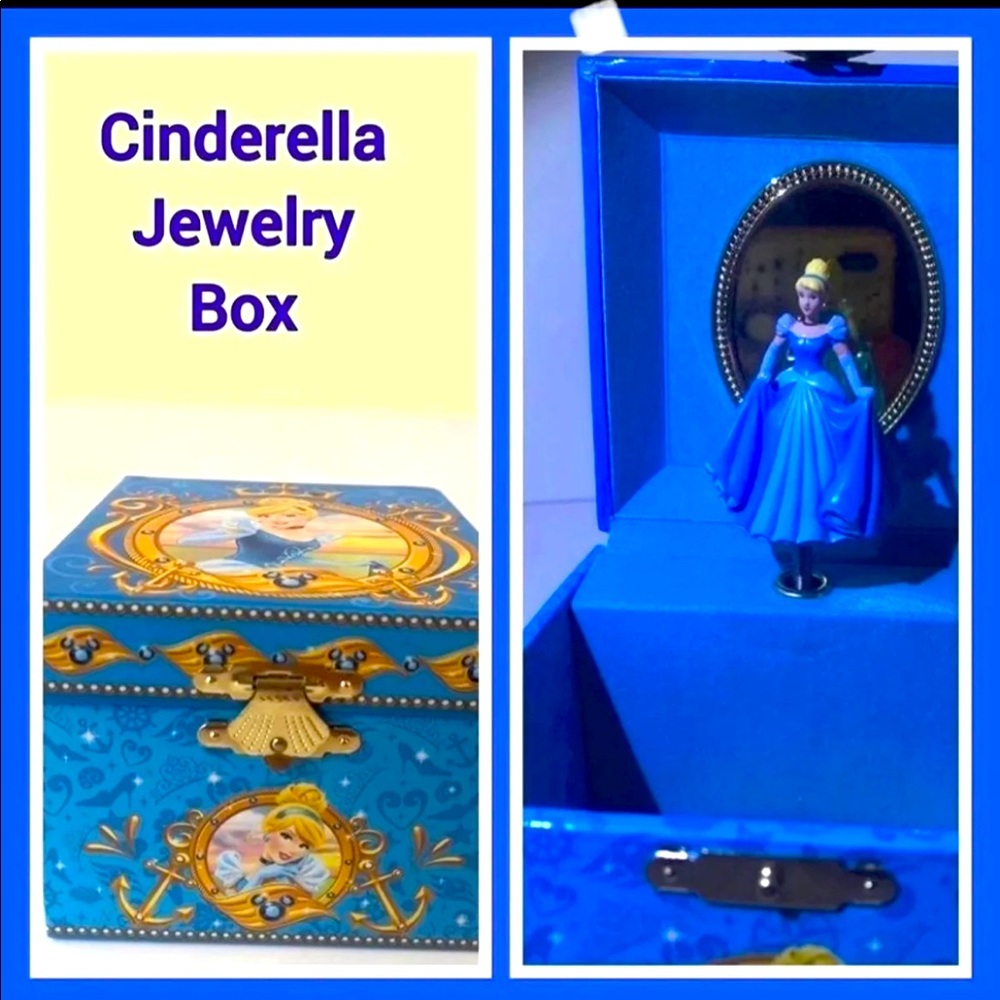 Disney Cruise Line Cinderella musical jewelry box